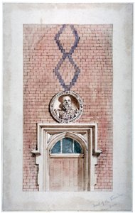 Van Dun Almshouses, Caxton Street, Londen door James Findlay