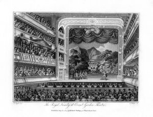 De Koninklijke Familie in het Covent Garden Theater, Londen, 1804