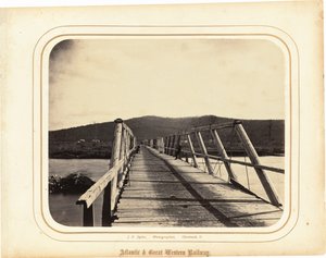Atlantic & Great Western Railway door James Fitzallen Ryder