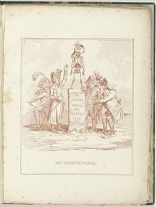 Comité van Militaire Zaken, 1795 door James Gillray (possibly)