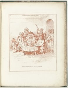 Comité voor Noodlijdenden, 1795 door James Gillray (possibly)