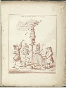 Titelprent van serie Hollandia Regenerata, 1795