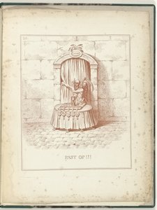 Vader Tijd voor de poort naar de toekomst door James Gillray (possibly)