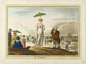 Kalmte door James Gillray