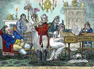 Een beetje muziek, of de geneugten van harmonie, uitgegeven door Hannah Humphrey