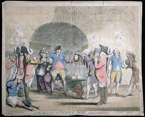 Een Nieuwe Manier om de Nationale Schuld te Betalen, gepubliceerd door W. Holland in 1786