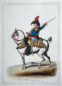 Brigade Majoor door James Gillray