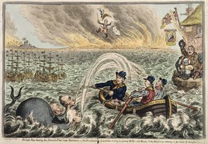 Britse Zeelieden slepen de Deense Vloot de Haven in, of De Breedbodem Leviathan probeert Billy
