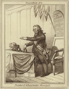 Karikatuur van John Horne Tooke door James Gillray