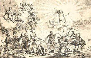 Kerkelijk en politiek, staat van de natie door James Gillray
