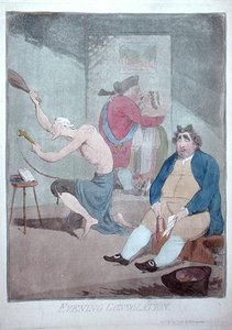 Avondtroost door James Gillray