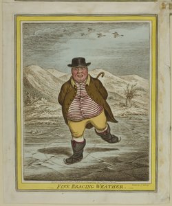 Fijn Bracing Weer door James Gillray