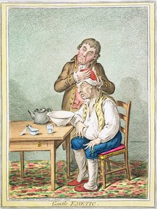 Zacht Braakmiddel, uitgegeven door Hannah Humphrey, 1804 door James Gillray