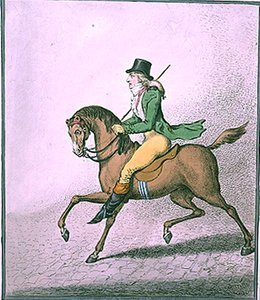 Hoe elegant door de straten te rijden, uitgegeven door Hannah Humphrey in 1800