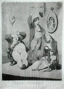 Ochtendvoorbereiding door James Gillray