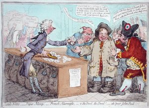 Opening van de Begroting, of John Bull die zijn broek geeft om zijn spek te redden