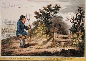 Palemon en Lavinia, uitgegeven door Hannah Humphrey in 1805