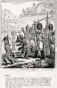 Plaat 3, uit Het Leven van William Cobbett, geschreven door hemzelf, gepubliceerd door H. Humphrey, 1809