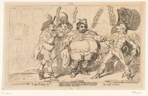 Spotprent op Charles Fox, 1788