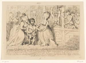 Spotprent op de Engelse binnenlandse politiek, 1788 door James Gillray