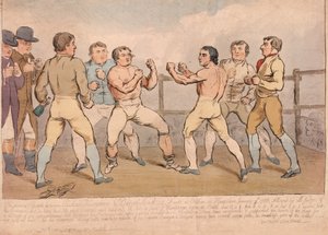 Het Beroemde Gevecht Tussen Richard Humphreys en Daniel Mendoza, 9 januari 1788