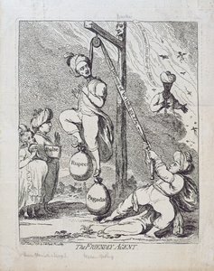 De Vriendelijke Agent, uitgegeven door S.W. Fores in 1787