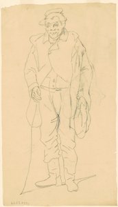 Afro-Amerikaanse Figuur door James Goodwyn Clonney