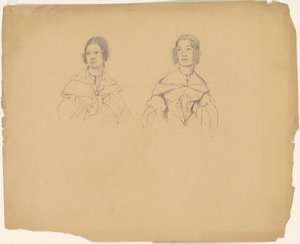 Twee Vrouwen door James Goodwyn Clonney