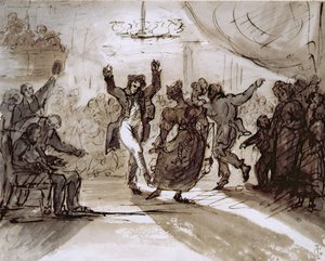 Het jachtbal, c.1820 door James Grant