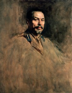 Portret van Louis Botha (1862-1919), ca. 1919-1921, Zuid-Afrikaanse politicus, schilderij door James Guthrie (1859-1930). Zuid-Afrika, 20e eeuw door James Guthrie