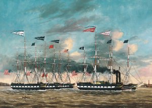 De Sleepboot Conqueror, 1852