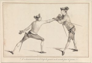 Du Desarmement sur le Coup de Quarte ou de Seconde Paré de Prime