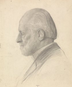 Portret van een Oudere Man en Portret van een Oudere Vrouw