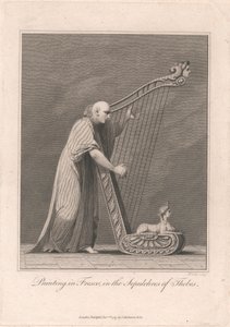 Schilderij in de Grafkamers van Thebe