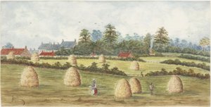 Chirton vanaf Meadowell Farm door James Henry Cleet