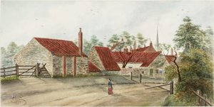 Silkeys Lane, Chirton, Northumberland door James Henry Cleet
