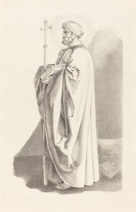 Een Apostel, van Albert [sic] Durer door James Henry Lynch after John Flaxman