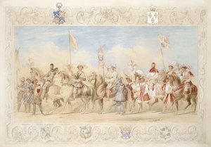Walter Little Gilmour Esq., De Zwarte Ridder en Hon. Edward Stafford Jerningham, Ridder van de Zwaan
