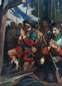 Het hele leger knielde in de modder en bekende hun zonden door James Henry Robinson