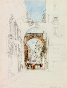 La Piazza dei Signori, Verona door James Holland