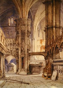 De Kathedraal in Auch door James Holland