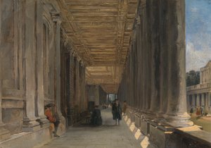 De Colonnade van Queen Mary Court, Greenwich