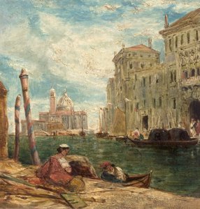 Uitzicht in Venetië, Italië