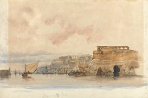 Uitzicht op Valetta, Malta door James Holland