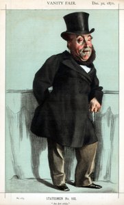 Een kunstcriticus, 1871 door James Jacques Joseph Tissot