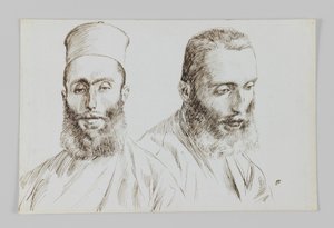 Armeniërs, illustratie uit Het Leven van Onze Heer Jezus Christus door James Jacques Joseph Tissot