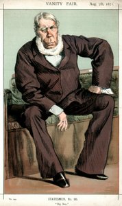 Big Ben George Bentinck, Britse politicus door James Jacques Joseph Tissot