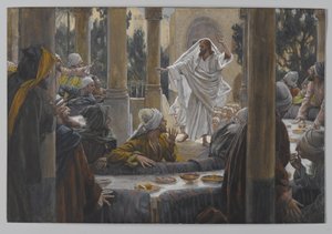 Vervloekingen tegen de Farizeeën door James Jacques Joseph Tissot