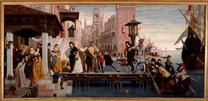Vertrek van het verloren kind door James Jacques Joseph Tissot