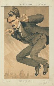 Henri Rochefort, La Voyoucratie, 22 januari 1870, Vanity Fair cartoon door James Jacques Joseph Tissot